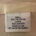 Talbots  Women's Crew Neck A Line Floral Printed Pink Bow Lined Mini Dress Size 4 Photo 8