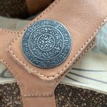 ABEO BIO SYSTEM Tan Leather Sandals with Cork Wedge size 6N BNWOT Photo 1