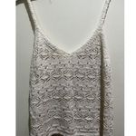 SO Spaghetti Strap Sweater Top ~ Size Medium ~ Beige Photo 2