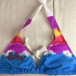Hooters Bin 41 #6 New  Vintage 2Pc Dye Tye Bikini Swimsuit Size Small Spots Photo 2