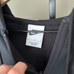 Nike  Full-Zip Hoodie Wide Cropped Black Women's Sz Large Photo 4