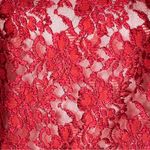 Vintage 80s 90s Lingerie Red Cami Sheer Going Out Top. S/M. Satin Lace Coquette Size M Photo 5