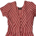 Angie  V-Neck Short-sleeve Wide Leg Jumpsuit Photo 2