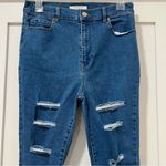 PacSun Super High-Rise Distressed Jeggings | Medium Wash | Size 29 Photo 2