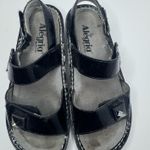 Alegria  VER-101 Black Leather Sandals Size EU38  Photo 2