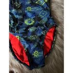 TYR Teen Vibrant Blue One Piece Swimsuit with Bold Patterns Size undefined Photo 3