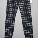 Westbound  Black and White Checkered Leggings Photo 0