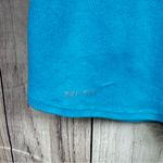 Nike Dri-Fit Women's Blue Tank Top with Orange Stripes Photo 2