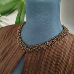 Cachet Cocoa Brown 2 Piece Gown Dress Size 8 Photo 5