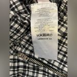 BDG Black and White Ruffle Plaid Jumpsuit Size XS Photo 4