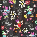 Disney NWT Mickey Mouse Tooniforms Licensed Positive Vibes  V-Neck Scrub Top 2XL Photo 7