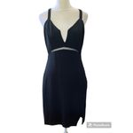 DO+BE  Black Bodycon Dress Size Medium Photo 3