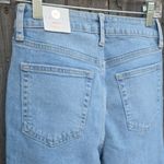 Just Black Demin. Light Demin Jeans Cropped Straight Leg Blue Size 25 Photo 6