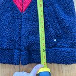 UGG  Annalise Teddy fleece jacket full zipper navy blue Size Small Photo 8