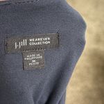 J. Jill Wearever Teeshirt Dress loose comfy woman size Medium Petite blue color Photo 5