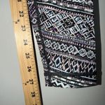 Lululemon  Leggings Size 4 Geometric Tribal Pattern Ankle Athletic Running Yoga Photo 5