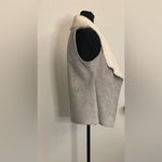 Ralph Lauren - Woman’s Gray &‎ Fuzzy Vest size small Photo 2