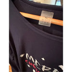 Merry Christmas XL Long Sleeve‎ T Shirt Blue Photo 2