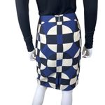 J.Crew Wool & Silk Geo Print No. 2 Pencil Skirt Photo 4