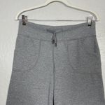 Lululemon Women 6 Heather Gray Still Shorts 11" Inseam Pockets Drawstring Lounge Photo 2
