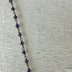 Amethyst Turquoise Beaded Necklace Boho Chic Dangle Pendant Jewelry‎ Purple Photo 3