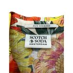 Scotch & Soda  Women's Multicolor Floral Linen Hawaiian Button Down Shirt Size XS Photo 4