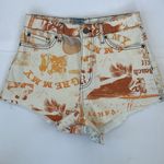 BDG Urban Outfitters Graphic Print Pitched Waist Short Size 27 Photo 3