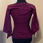 Bershka  Burgundy Vintage Y2K Top Photo 5