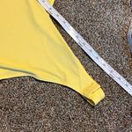 Lauren Conrad Yellow Body Suit. On or Off Shoulder, Thong. Size Medium Photo 4