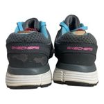Skechers Women Shoes Size 6 Sport Flex Sole Grey Pink Leather Synthetic Sneakers Gray Photo 5