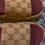 Gucci GG Supreme Platform Sandal Size 35 Photo 3