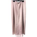 Vince NWT  Draped Pleat Skirt in Blush/Lotus Shell Size 6 Photo 4