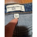 Abercrombie & Fitch NEW  The Mom High Rise Distressed Ankle Jeans Sz 28 Photo 5