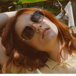 💕GARRETT LEIGHT💕 Crescent Sunglasses ~ Rose Gold Frame Pink Mirror Lenses NWT Photo 2