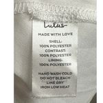 Lulus  Angel in Disguise White Lace Fit Flare Dress Short Sleeve Women’s Small Photo 7