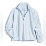 Frank & Eileen  Patrick Popover Henley Top Shirt Pullover Blue Large $168 Photo 4