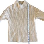 & Other Stories Cream Mohair Wool Mock Neck Soft Knit Women’s Sweater XS Photo 8