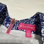 Lilly Pulitzer For Target Blue Fish Patterned Sheath Dress Sz 6 Photo 8