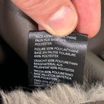 Maeve EUC Anthropologie Kerry Faux Leather Shearling Lined Coat Brown Womens XS Photo 7