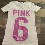 PINK - Victoria's Secret Victoria’s Secret pink bling shirt sleeve shirt Photo 2