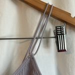 ZARA Seamless Ribbed Cropped Stretchy Double Strap Tank Top Photo 2