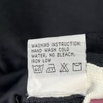 La Madona Y2K Tank Knit Dress M Black White Buttons Stretch Sporty Minimalist Size M Photo 12