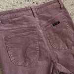 Rollas East Coast Flare Corduroy Jeans Sz 28 in Pink Photo 5