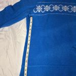 Faded Glory Winter Blue with snowflakes Sweater 🫧 Photo 1