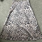 SheIn Silk Cheetah Skirt Photo 0