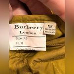 Burberry ‎ Women's Quilted Jacket Mustard Yellow Size XS Photo 5
