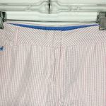Southern Marsh  Womens Sz 2 Brighton Shorts Seersucker Pink White Blue Trim Photo 1