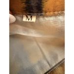 Orange Black Plaid Button Photo 4