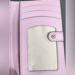 Kate Spade Burgess Court Small Slim Bifold Wallet Glitter Lilac Pink Purple Photo 6