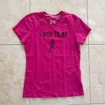 Nike Dri Fit I Run To Be Sexy Fit Strong Tee Sz Medium Photo 0